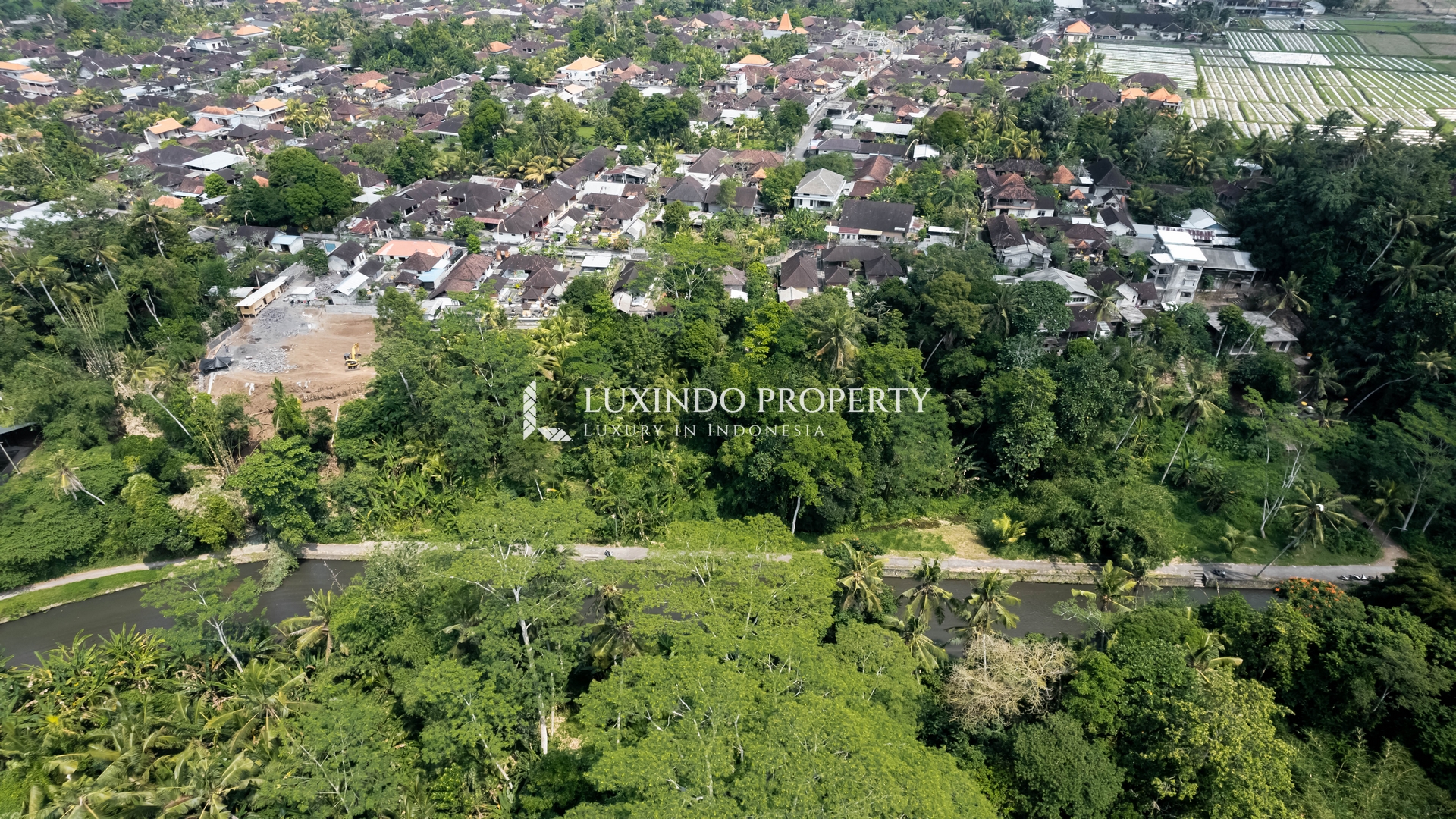 UBUD - 1,657 M2 LEASEHOLD LAND IN PEJENG WITH RIVER VIEW (LHL271)